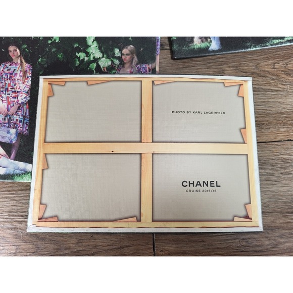 CHANEL Novelty Wooden Box Fashion  2015/16 Cruise Collection Rare VIP Gift - Picture 4 of 4